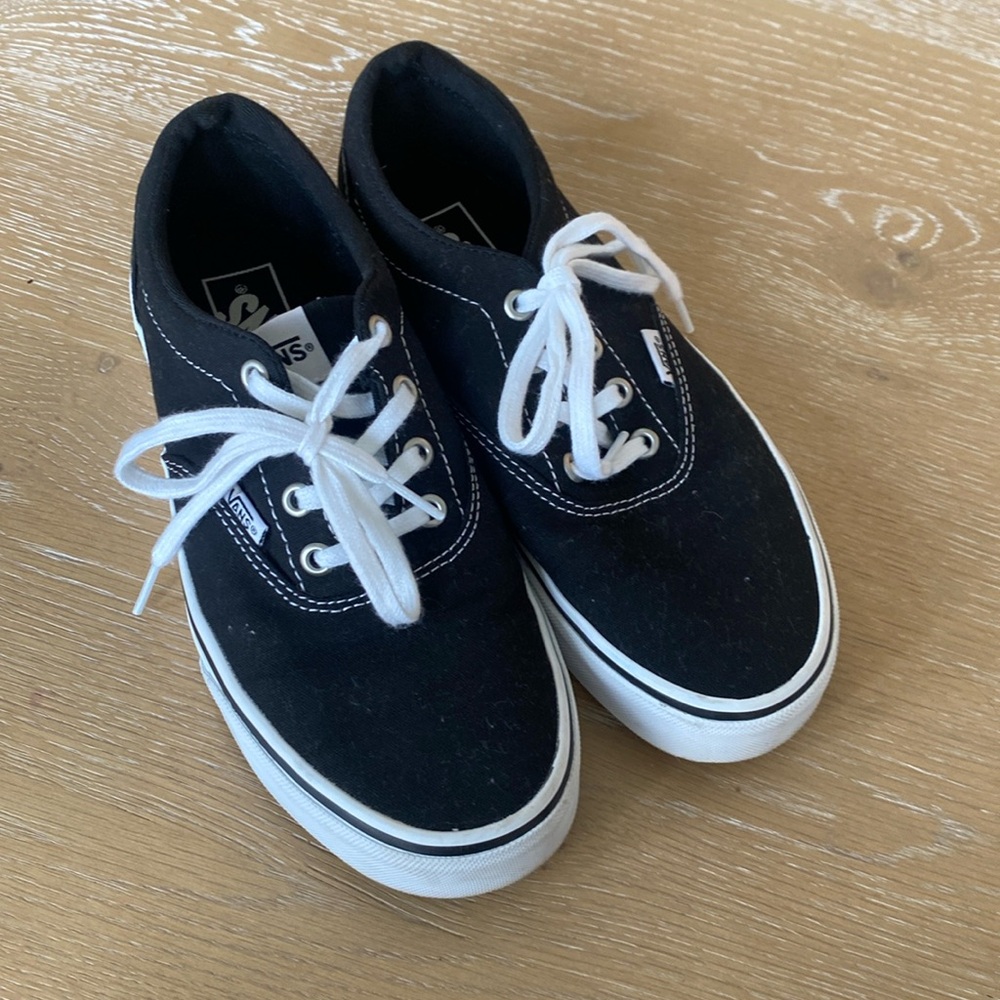Vans size 7.5 wore once